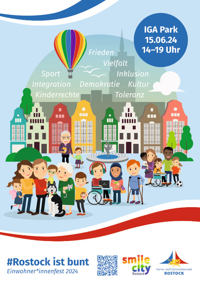 #Rostock ist bunt