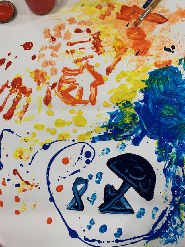 Workshop in der Kunsthalle Rostock: Spuren im Sand – Action Painting für Kids!