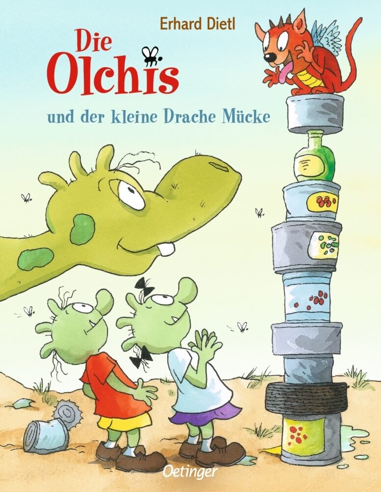 Vorlesezeit: "Die Olchis und der kleine Drache Mücke"