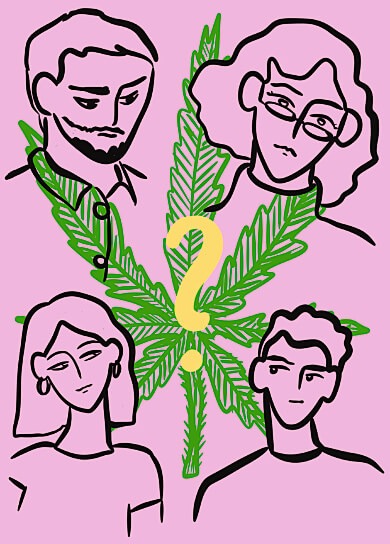 Link zur Broschüre "Folgen und Fakten zum Cannabiskonsum im Kindes- und Jugendalter"