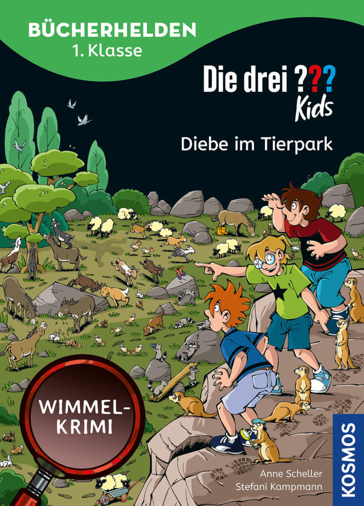 Vorlesezeit: "Die drei ??? Kids - Diebe im Tierpark"