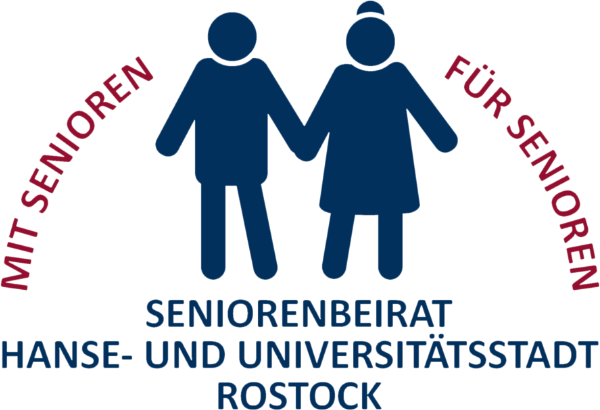 Logo des Seniorenbeirates der Hanse- und Universitätsstadt Rostock