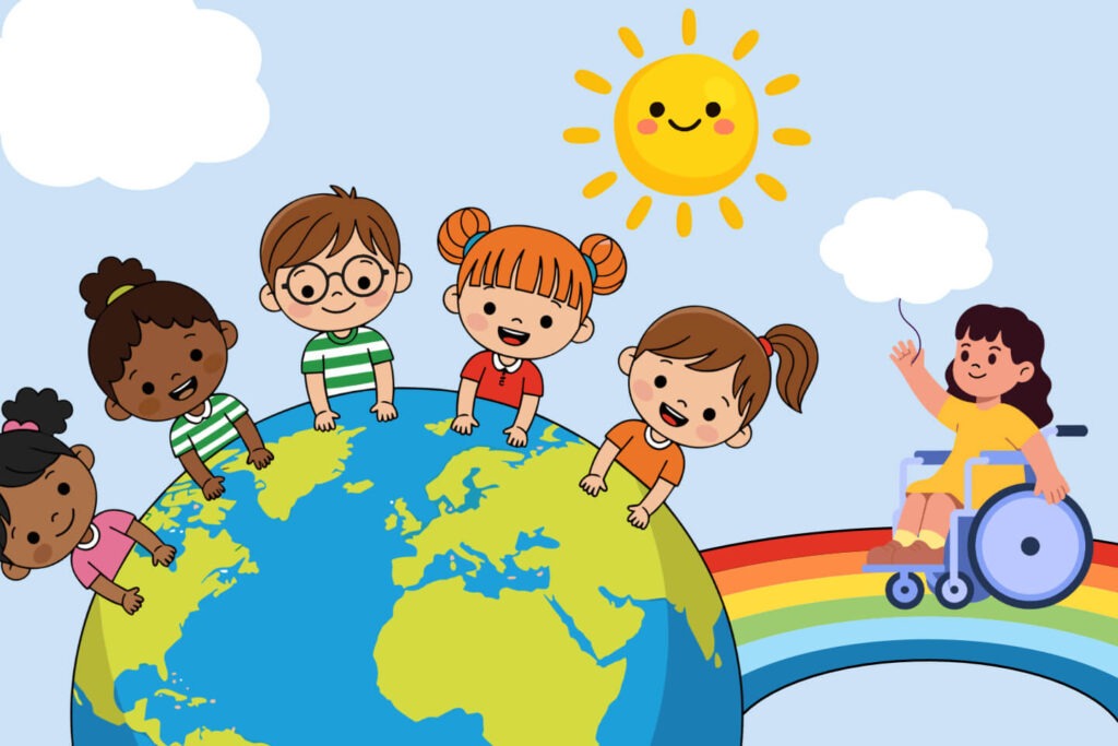 Illustration zum Weltkindertagsfest 2026